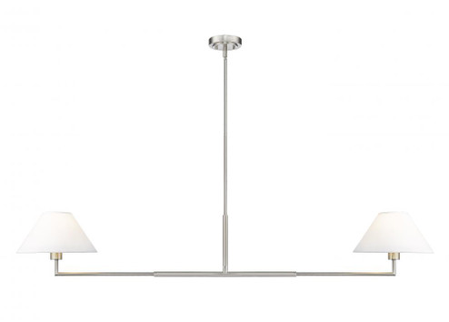 2 Light Chandelier (276|744-62L-BN)