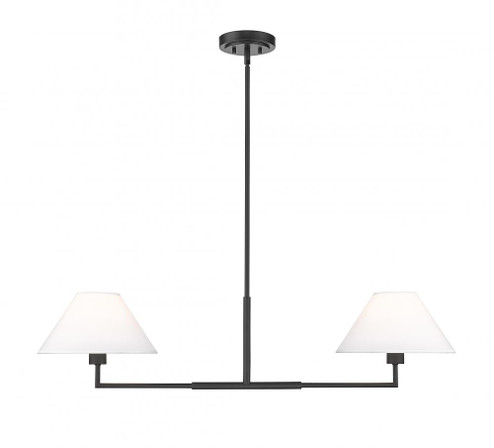 2 Light Chandelier (276|744-42L-MB)