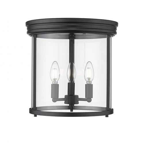 3 Light Flush Mount (276|742F13-MB)