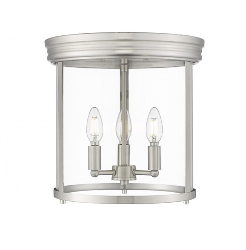 3 Light Flush Mount (276|742F13-BN)