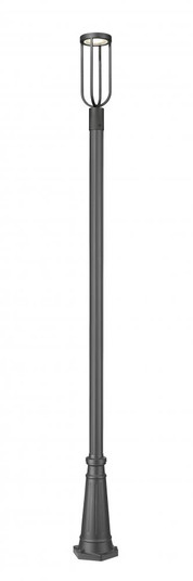 1 Light Outdoor Post Mounted Fixture (276|5005PHM-519P-BK-LED)