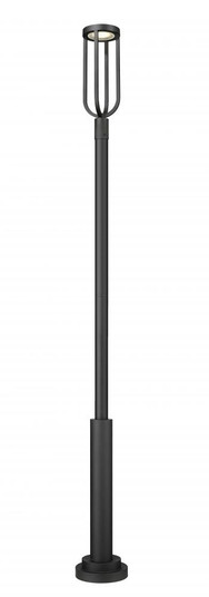 1 Light Outdoor Post Mounted Fixture (276|5005PHB-5010P-BK-LED)