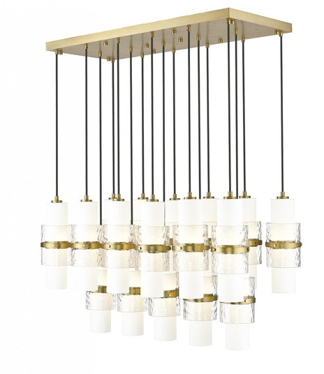 17 Light Linear Chandelier (276|1946P-17L-MGLD)