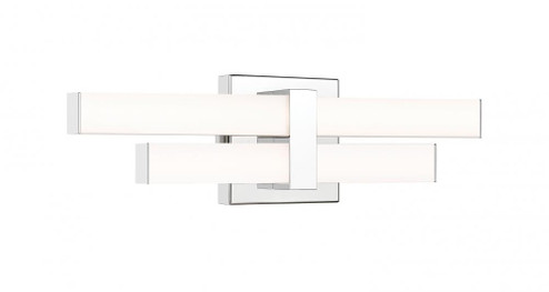 2 Light Vanity (276|1008-18W-CH-LED)