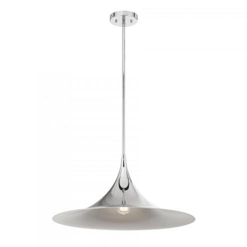 Bowdin 1-Light Pendant in Polished Chrome (128|7-7639-1-11)