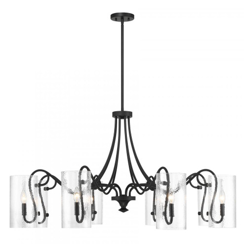 Calgary 8-Light Chandelier in Matte Black (128|1-4570-8-89)