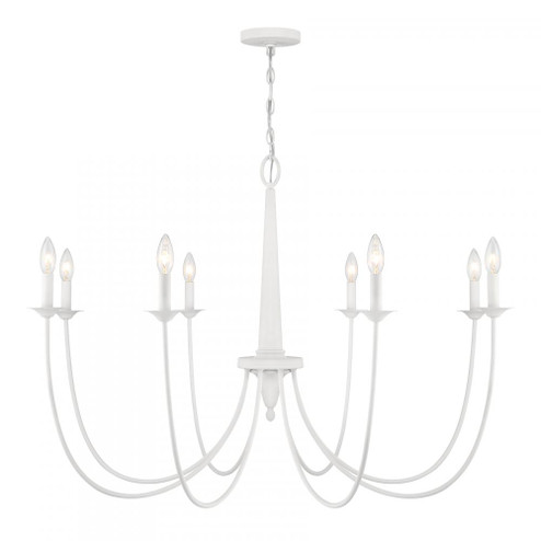 Stonecrest 8-Light Chandelier in Bisque White (128|1-1202-8-83)