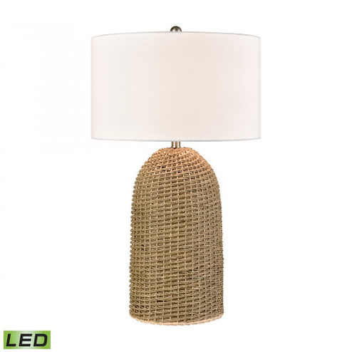 Coe 32'' High 1-Light Table Lamp - Natural - Includes LED Bulb (91|S0019-11058-LED)