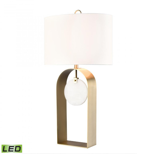 Farwell 33.5'' High 1-Light Table Lamp - Honey Brass - Includes LED Bulb (91|H0019-11564-LED)