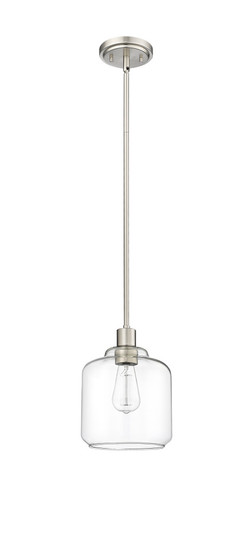 Asheville 1-Light Mini-Pendant Light Brushed Nickel (670|46901-BN)