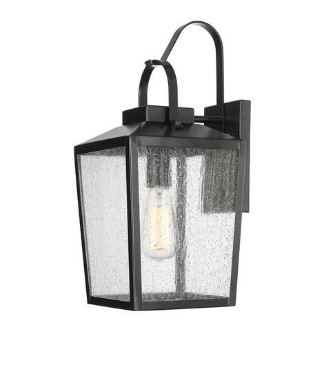 Devens 1-Light Outdoor Wall Sconce Powder Coated Black (670|42651-PBK)