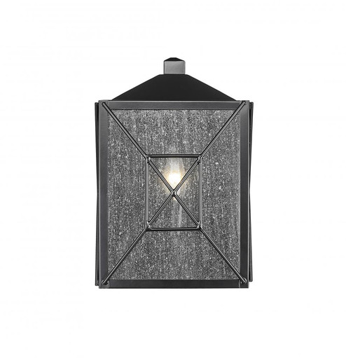 Caswell 1-Light Outdoor Wall Sconce Powder Coated Black (670|42641-PBK)