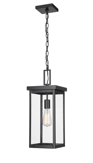 Barkeley 1-Light Outdoor Hanging Lantern Powder Coated Black (670|42607-PBK)