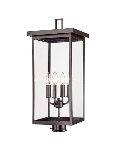 Barkeley 4-Light Outdoor Post Lantern Powder Coated Bronze (670|42604-PBZ)