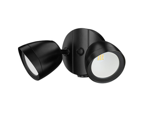 4.25'' High 2-Light LED Outdoor Security Flood Light - Powder Coated Black (670|18002-PBK)