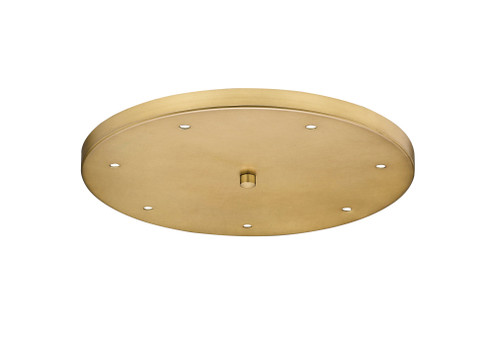 7 Light Ceiling Plate (276|CP1807R-MGLD)
