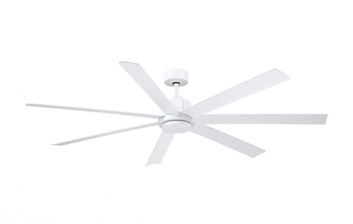 Pendry 72 inch Indoor/Outdoor Smart Ceiling Fan - Matte White with Matte White Blades (90|FPD6872MWW)