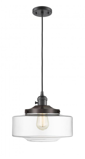 Bridgeton - 1 Light - 16 inch - Oil Rubbed Bronze - Cord hung - Mini Pendant (3442|201CSW-OB-G692-12)