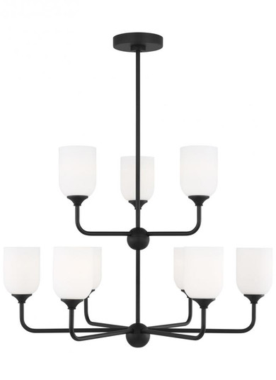 Emile Extra Large Chandelier (38|GLC1109MBK)