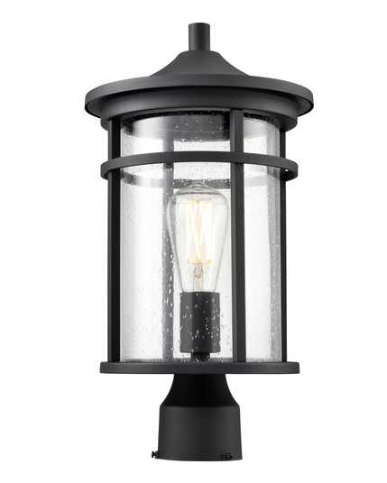 Namath 1-Light Outdoor Post Lantern Textured Black (670|91331-TBK)