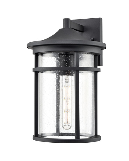 Namath 1-Light Outdoor Wall Sconce Textured Black (670|91311-TBK)