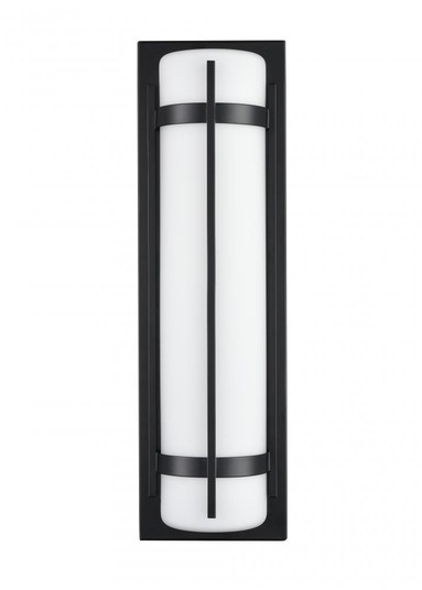 Outdoor Wall Sconce LED Powder Coated Black (670|76101-PBK)