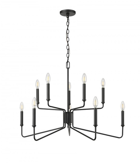 Raven 1 - Light Chandelier Ceiling Light Matte Black (670|29010-MB)