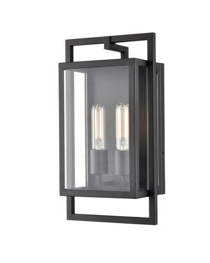 Agatha 2-Light Outdoor Wall Sconce Textured Black (670|270002-TBK)
