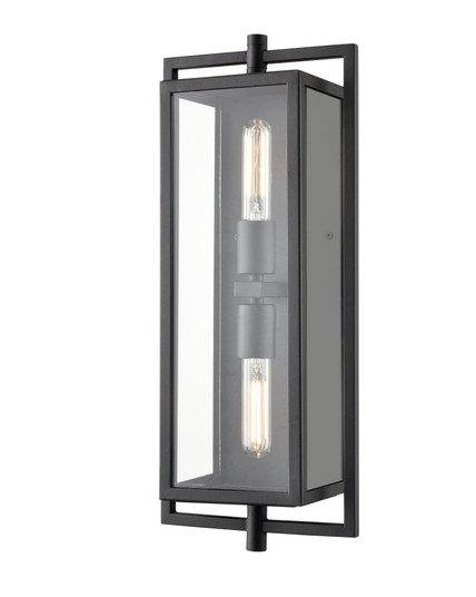 Rankin 2-Light Outdoor Wall Sconce Textured Black (670|250002-TBK)