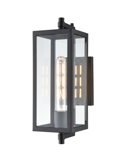 Messi 1-Light Outdoor Wall Sconce Textured Black (670|230001-TBK)