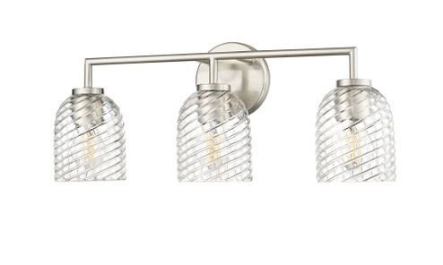 Catania 3-Light Vanity Brushed Nickel (670|22203-BN)