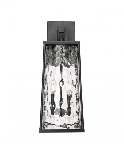 Dutton 2-Light Outdoor Wall Sconce Powder Coated Black (670|10602-PBK)