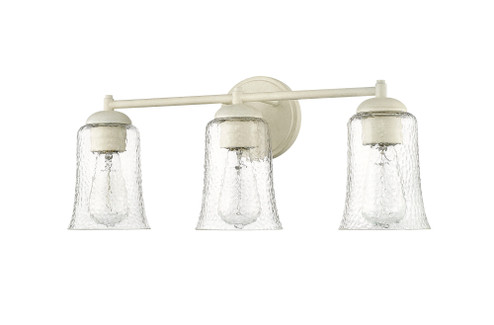 Abilene 3-Light Vanity Cottage White (670|10103-CW)