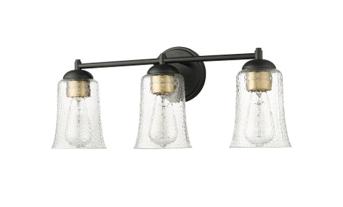 Abilene 3-Light Vanity Matte Black (670|10103-MB)