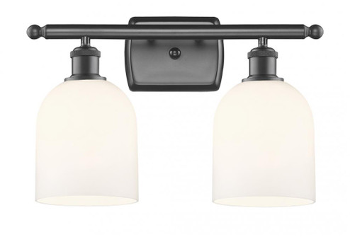 Bella - 2 Light - 16 inch - Oil Rubbed Bronze - Bath Vanity Light (3442|516-2W-OB-G558-6GWH)