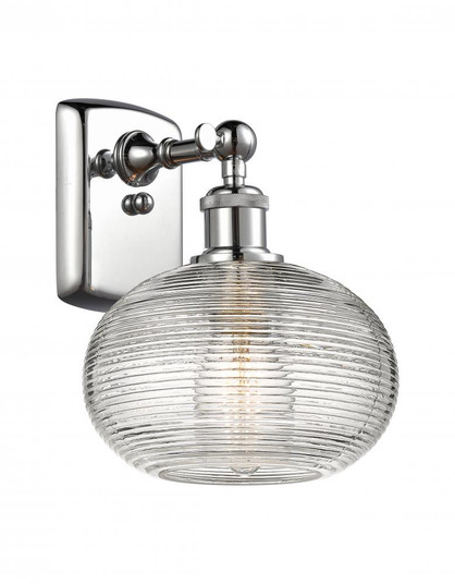 Ithaca - 1 Light - 8 inch - Polished Chrome - Sconce (3442|516-1W-PC-G555-8CL)