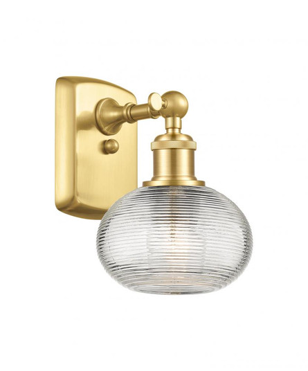 Ithaca - 1 Light - 6 inch - Satin Gold - Sconce (3442|516-1W-SG-G555-6CL)