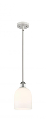 Bella - 1 Light - 6 inch - White Polished Chrome - Mini Pendant (3442|516-1S-WPC-G558-6GWH)