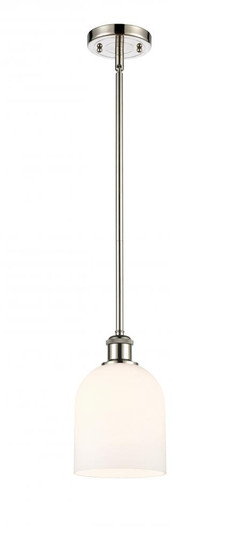 Bella - 1 Light - 6 inch - Polished Nickel - Mini Pendant (3442|516-1S-PN-G558-6GWH)