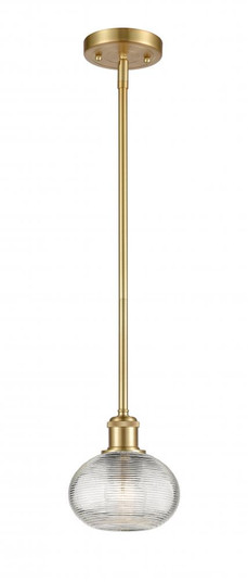 Ithaca - 1 Light - 6 inch - Satin Gold - Mini Pendant (3442|516-1S-SG-G555-6CL)