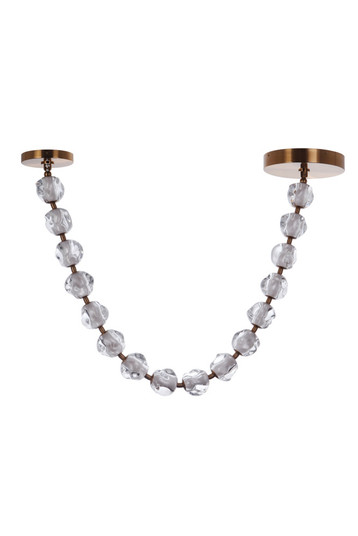 Jackie 16 Light LED Pendant in Satin Brass (20|59493-SB-LED)