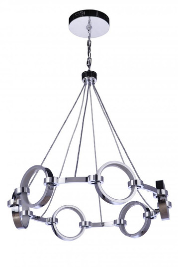 Context 6 Light LED Chandelier in Chrome (20|59326-CH-LED)