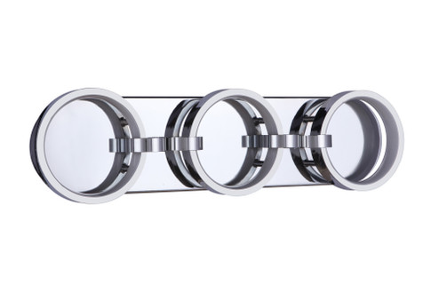 Context 3 Light LED Vanity in Chrome (20|59303-CH-LED)