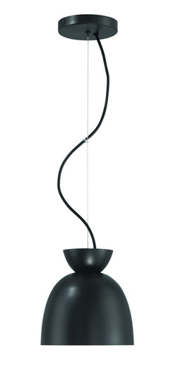 Ventura Dome 1 Light Mini Pendant in Flat Black (20|59191-FB)