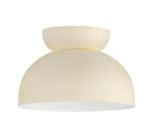 Ventura Dome 1 Light Flushmount in Cottage White (20|59181-CW)