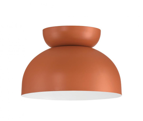 Ventura Dome 1 Light Flushmount in Baked Clay (20|59181-BCY)
