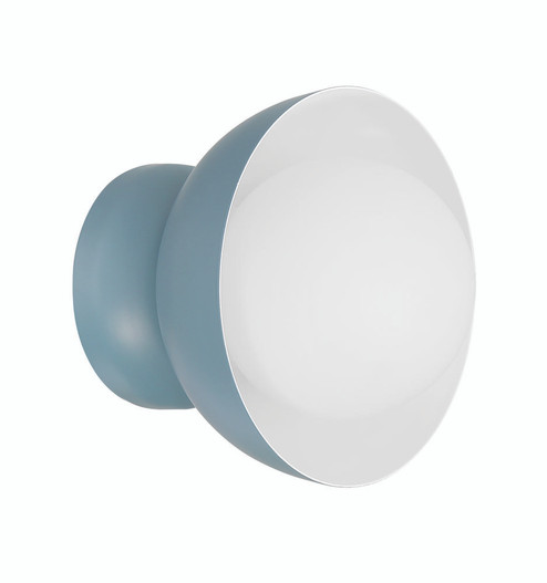 Ventura Dome 1 Light Wall Sconce in Dusty Blue (20|59161-DB)