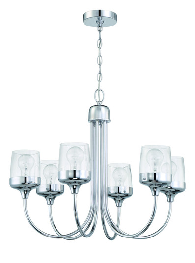 Wrenn 6 Light Chandelier in Chrome (20|58126-CH)