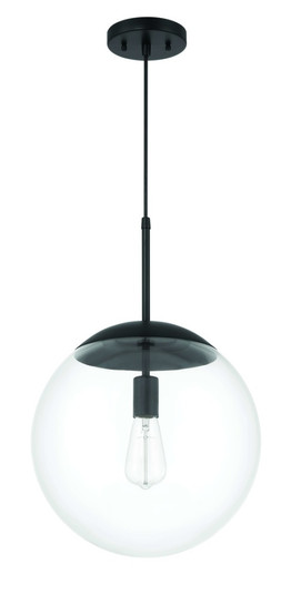 Gaze 14'' 1 Light Round Pendant in Flat Black (20|56893-FB)