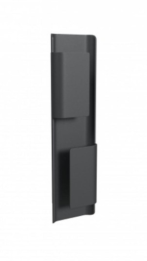 Avenue Outdoor 24'' Rectangular Sconce in Black (4450|AV2424-BLK)